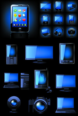 電子產品矢量素材 設計與應用指南